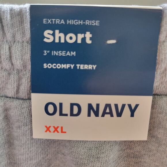 WOMENS GRAY HIGH WAISTED KNIT SHORTS BY OLD NAVY SIZE XX-LARGE (20-22) - Picture 8 of 10